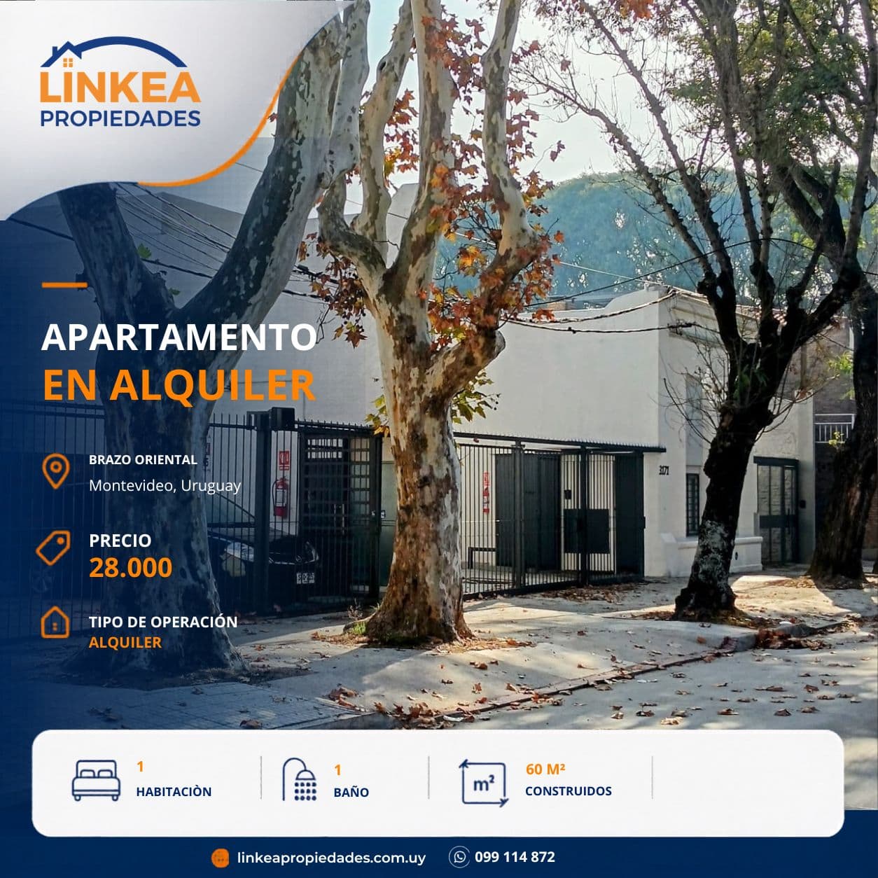 Apartamento duplex Brazo Oriental - Imagen 1