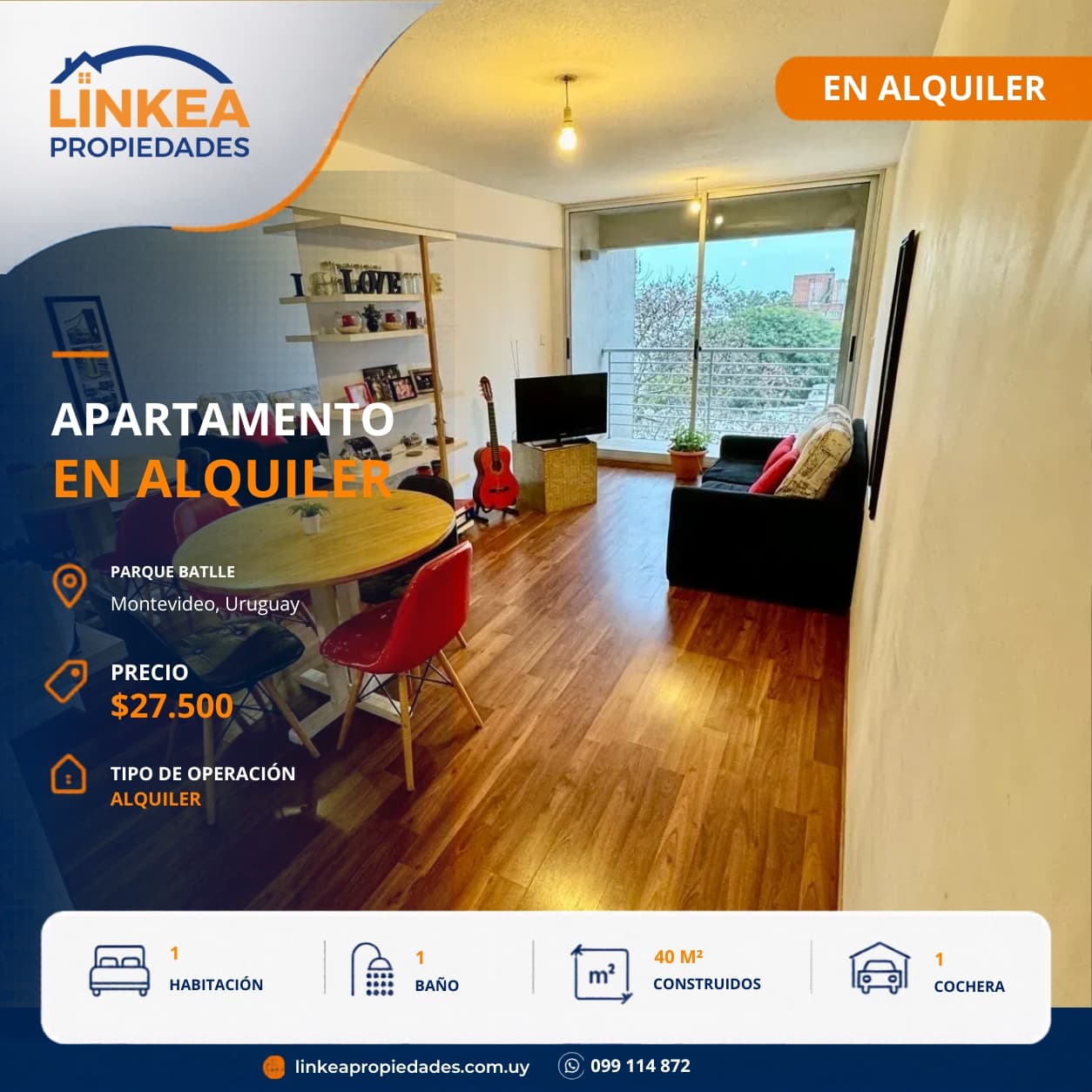 Apartamento en Parque Batlle - Imagen 1