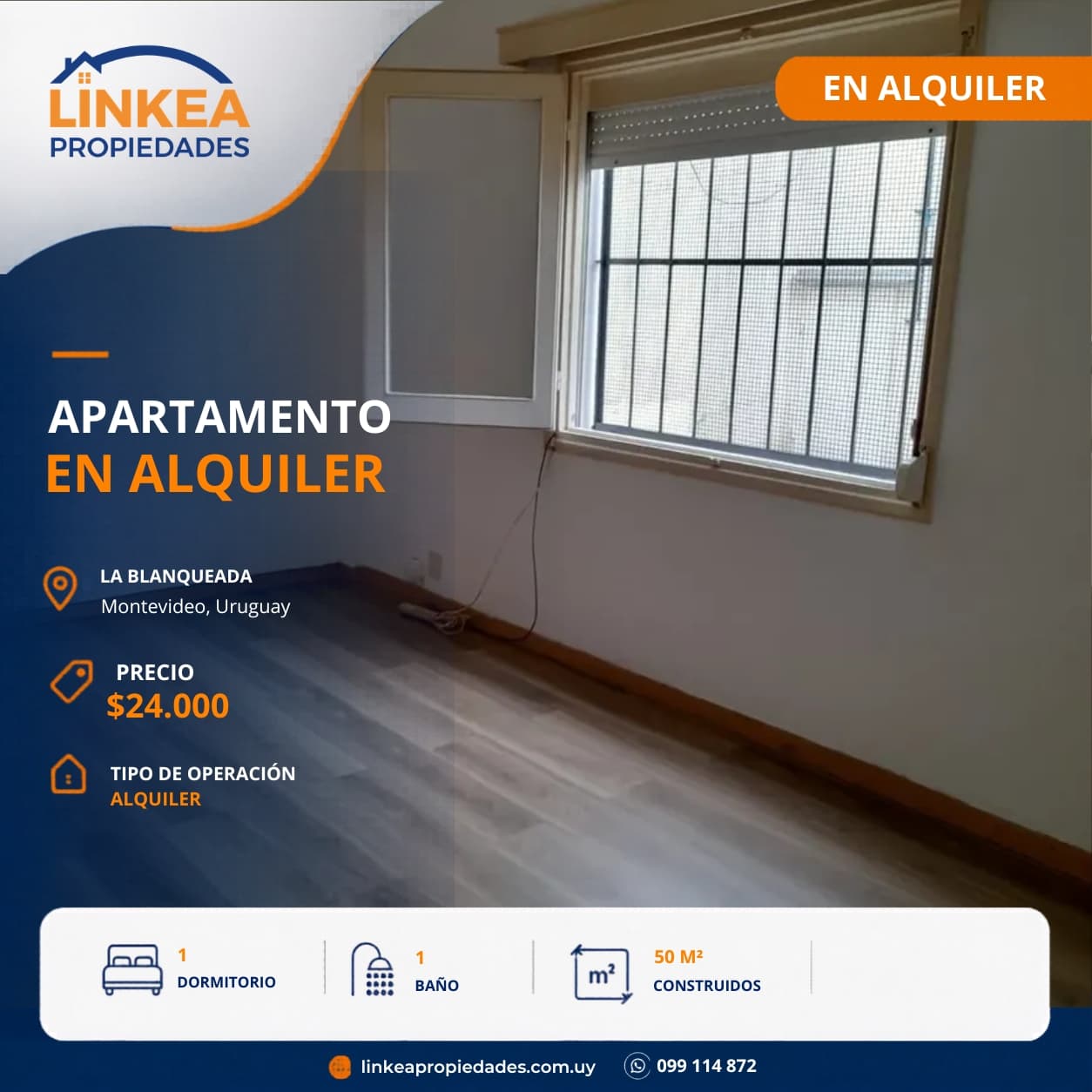 Apartamento en La Blanqueada - Imagen 1