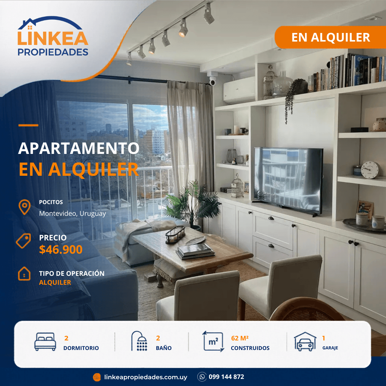 Apartamento en Pocitos - Imagen 1
