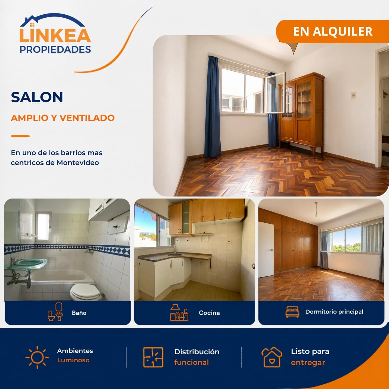 Apartamento en Tres Cruces - Miniatura 2