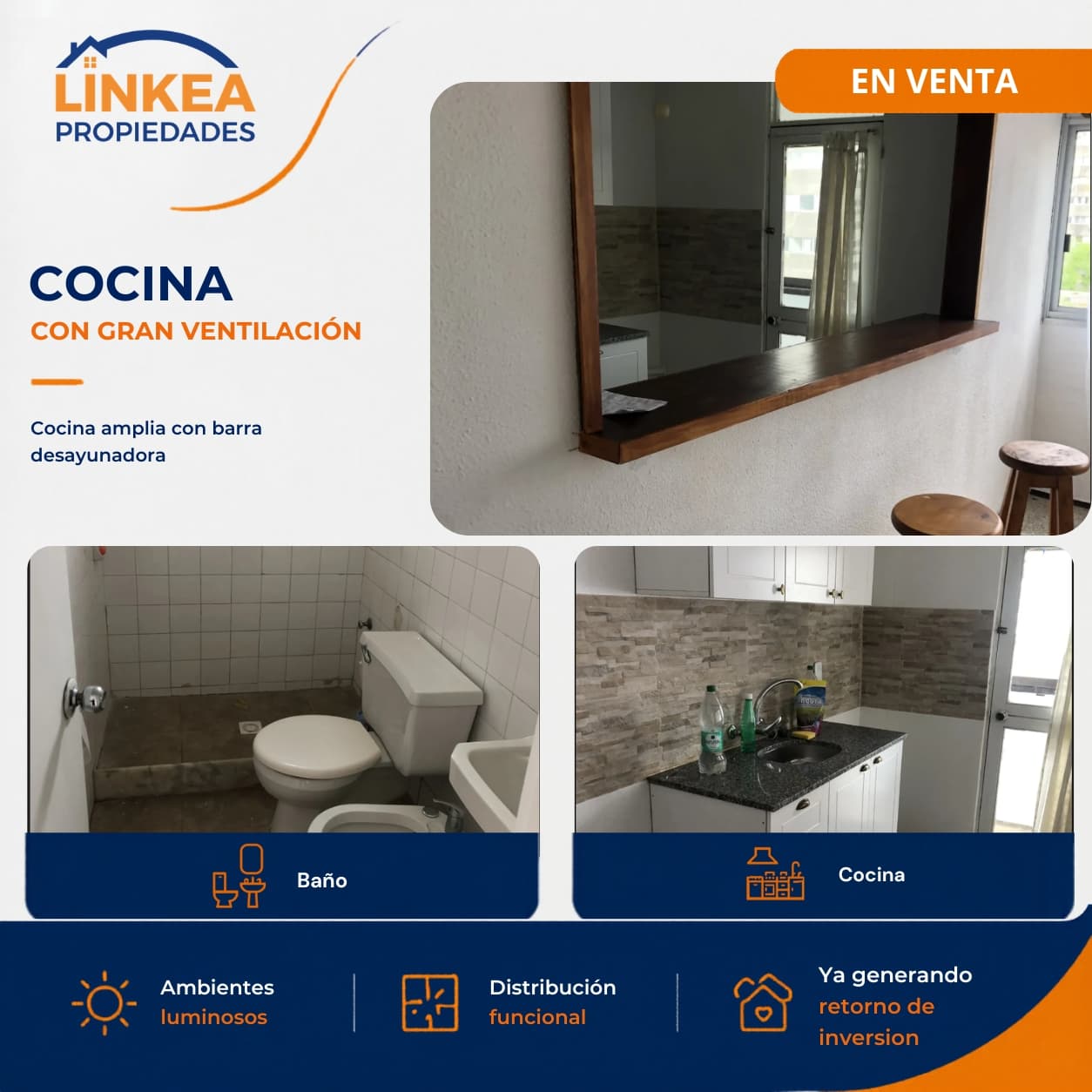 Apartamento en Malvin Norte, excelente para inversion - Miniatura 3
