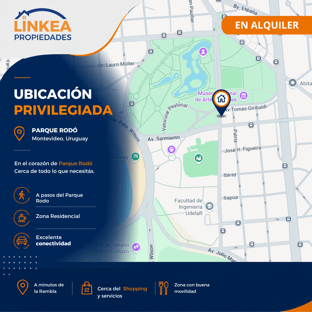 Apartamento en Parque Rodó - Miniatura 6