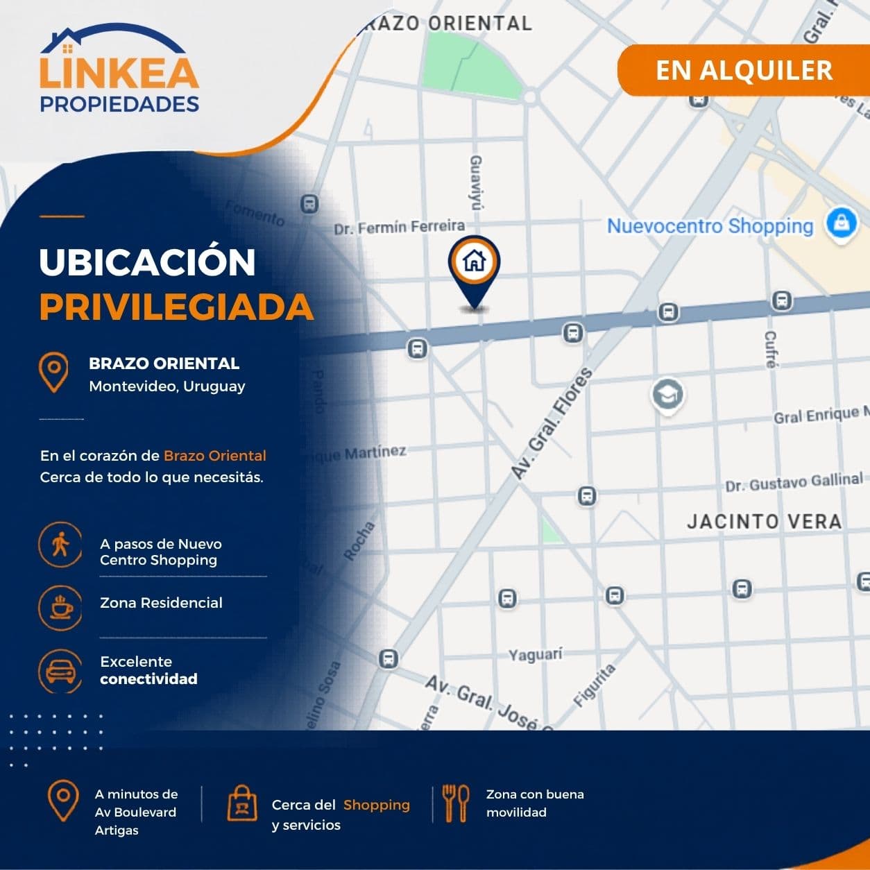 Apartamento duplex Brazo Oriental - Miniatura 4