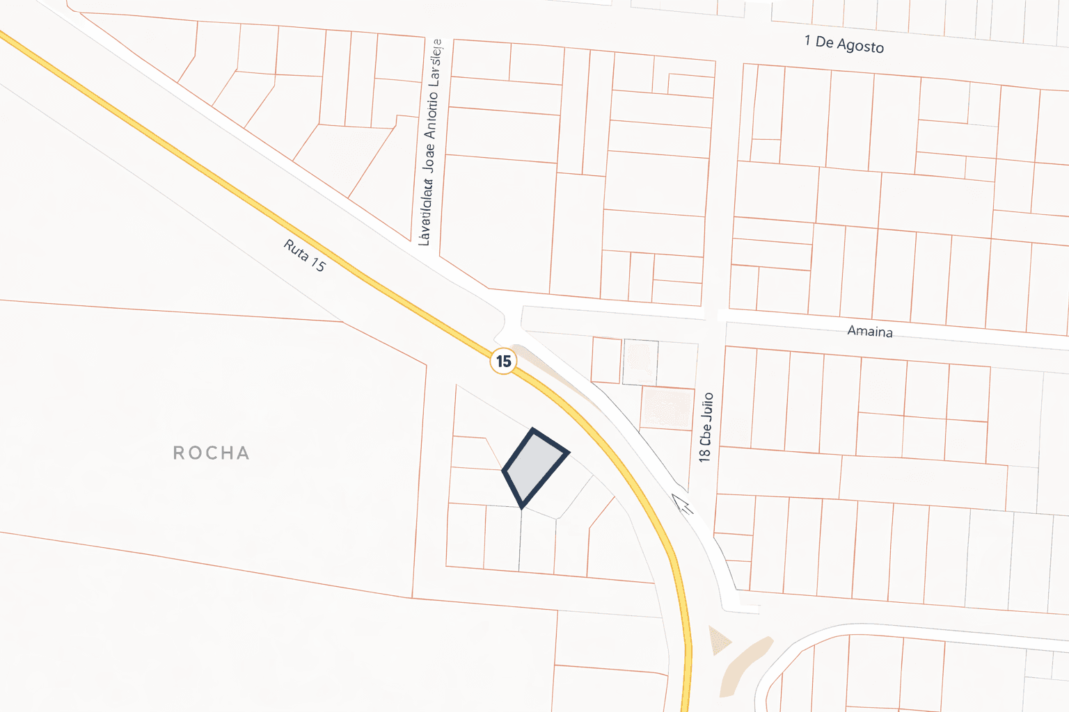 Se vende terreno en Lascano - Imagen 1