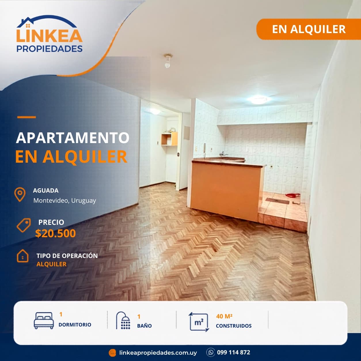 Apartamento en Aguada - Imagen 1