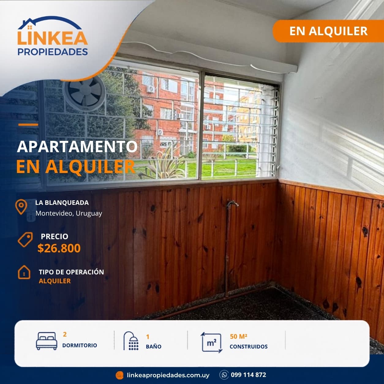 Apartamento en La Blanqueada - Imagen 1