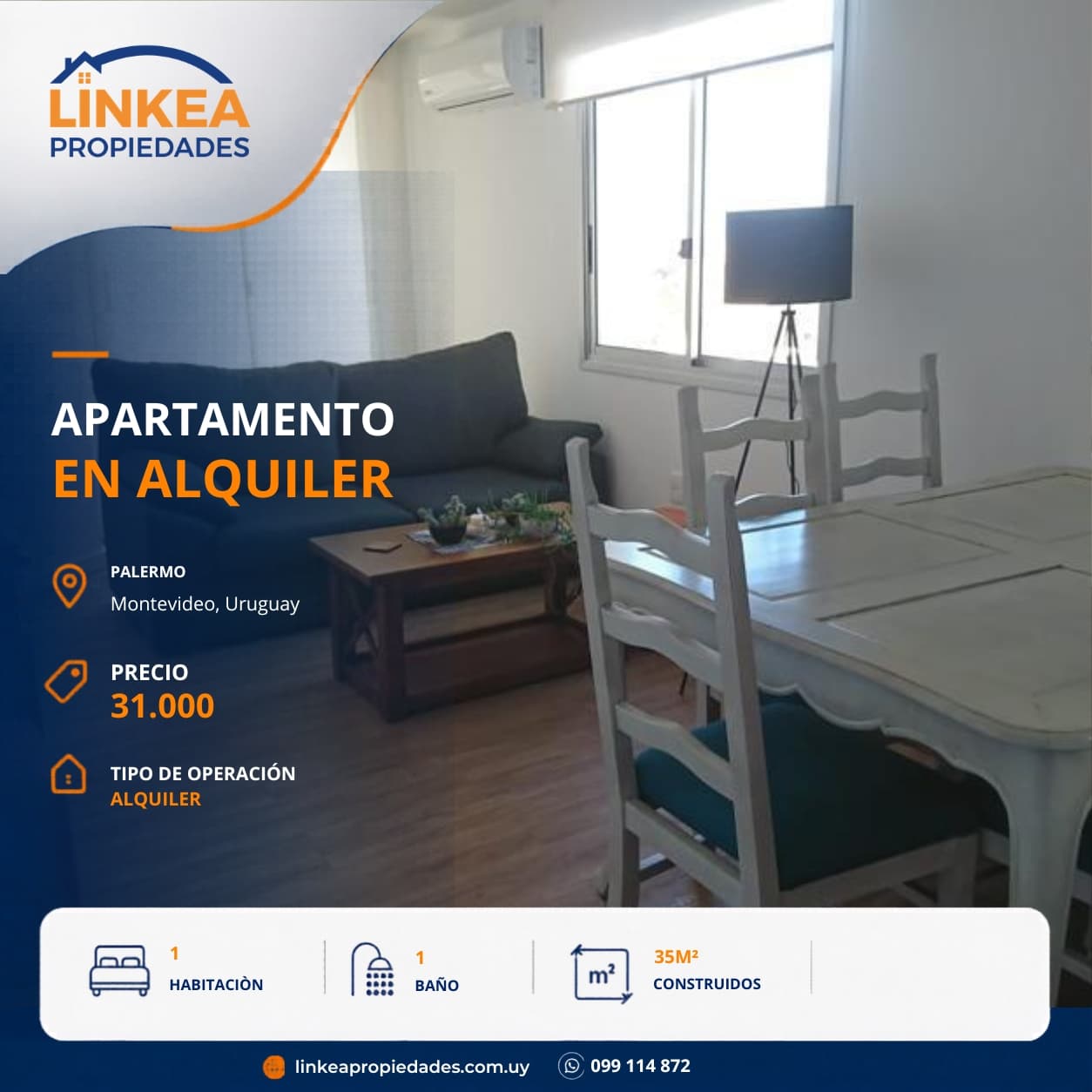 Apartamento en Palermo