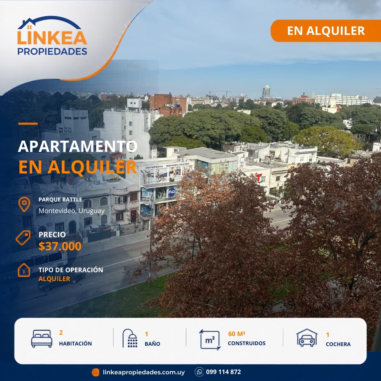 Apartamento en Parque Batlle - Imagen 1