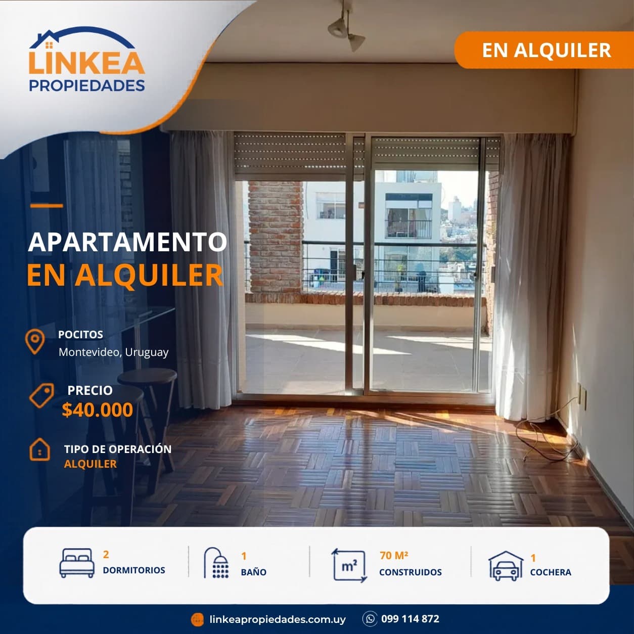 Penthouse en Pocitos - Imagen 1