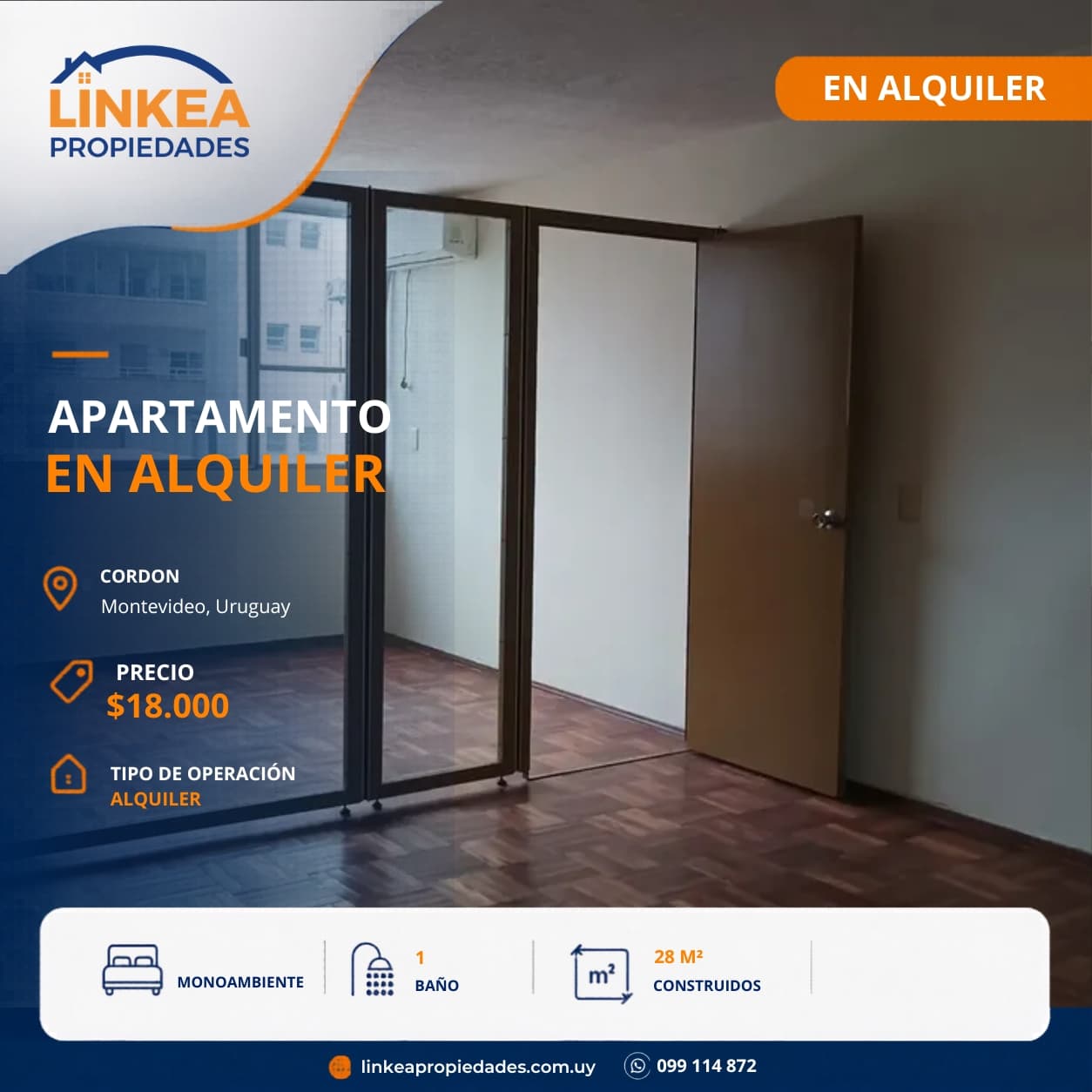 Monoambiente en Cordon - Imagen 1